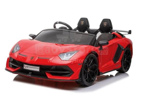 Elektriauto Lamborghini Aventador 2 x 12V, punane