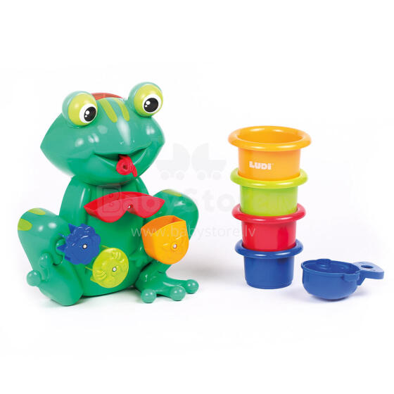 LUDI bath toy, Frog