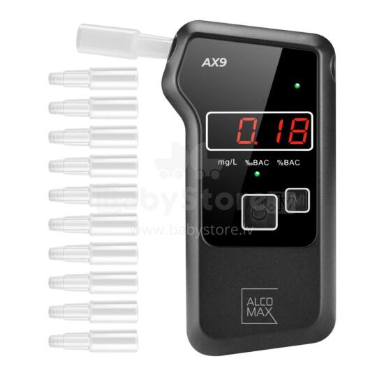 AX9 elektroķīmiskais alkometrs ar PLATĪNU