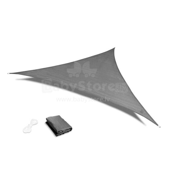 Sunshade sail waterproof canopy 5x5x5m ModernHome - gray