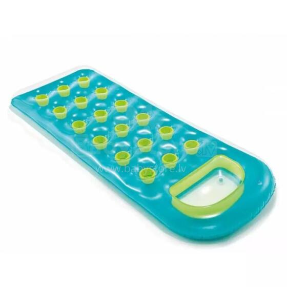 Inflatable Pool Mattress 188x71 cm Green INTEX 59895 GREEN