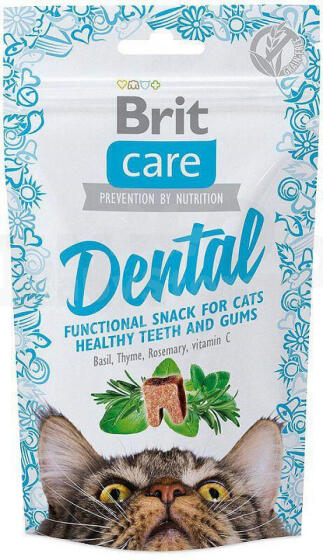 BRIT Care Cat Snack Dental - kaķu našķis - 50 g