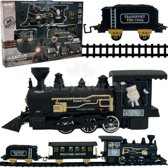 WOOPIE Train Locomotive XXL Set Track 403 cm