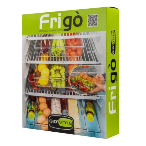 Universal refrigerator shelf with food drawer Frigo 38-53.3x35.5x8.7cm