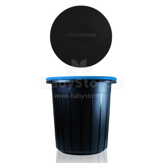 Waste bin set 3 pcs. Eco Solution Set 3 26L 31x43.5x92cm black-blue/yellow/green