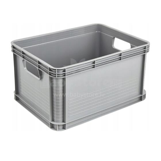 Transport box with load capacity up to 30kg Robert 40x30x22cm 20L grey