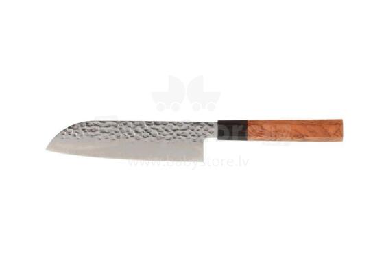 Maku Damascus santoku knife