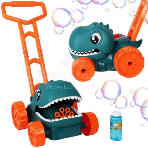 WOOPIE Garden Lawn Mower Dino Bubble Maker Dinosaur + Liquid
