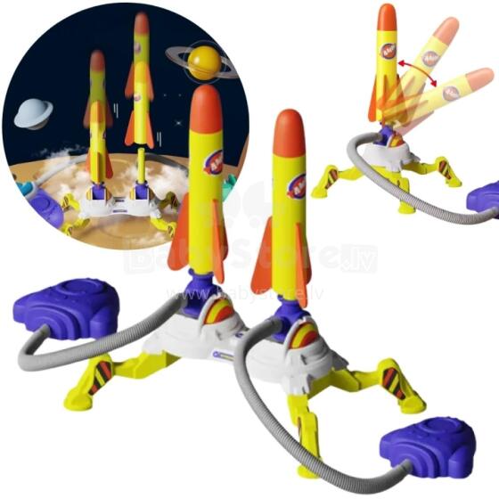 WOOPIE Double Foam Rocket Launcher 6 pcs