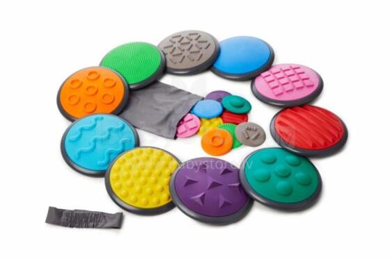 Bebe Basic Massage Disсs ArtG0211600 large set of educational tactile discs