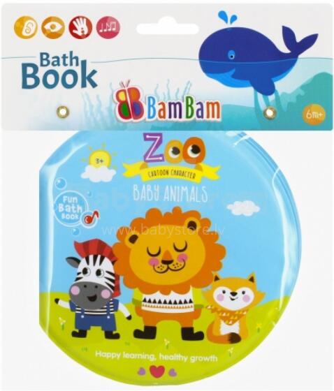 BAM BAM 432478 Bath Book Zoo