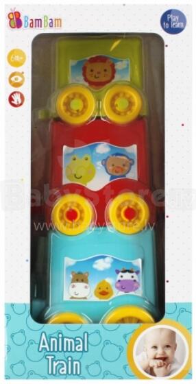 BAM BAM 481994 Educational Train Animals