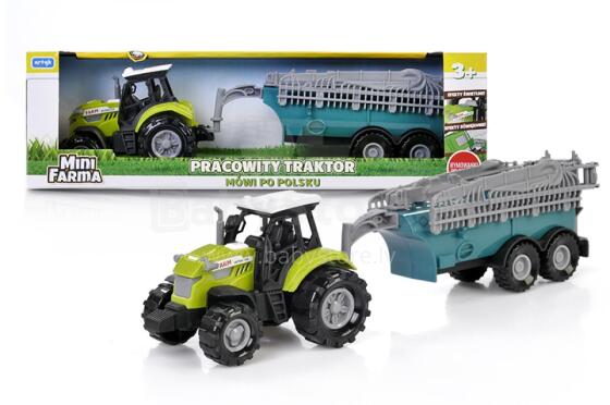 ARTYK 132902 Mini Farm Tractor with Trailer