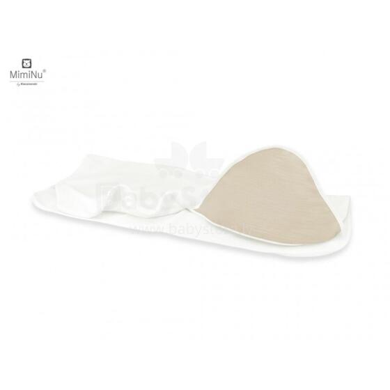 KIECZMERSKI Bath Cover 100x100 MUSLIN COTTON 100% Warm Beige