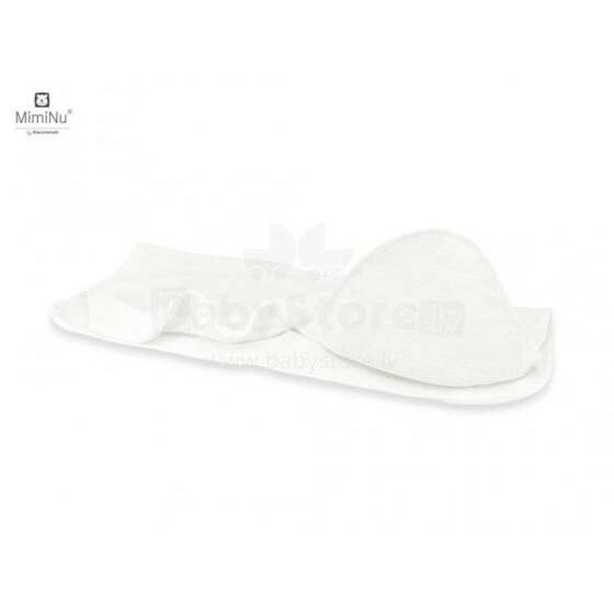 KIECZMERSKI Bath Cover 100x100 MUSLIN COTTON 100% Cream