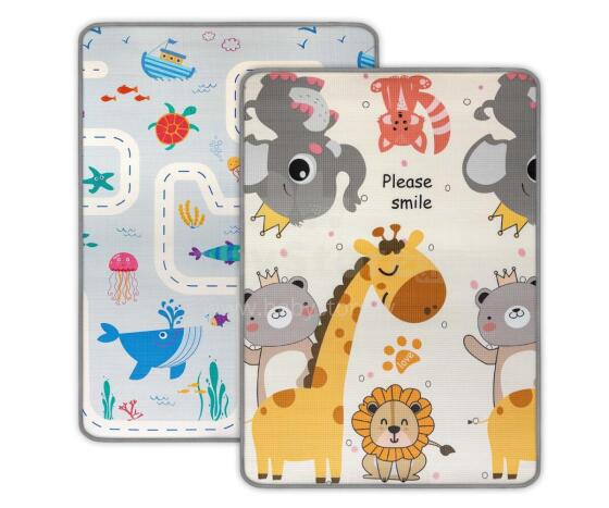 MILLY MALLY Rollable Foam Mat Kinder Sea and Africa