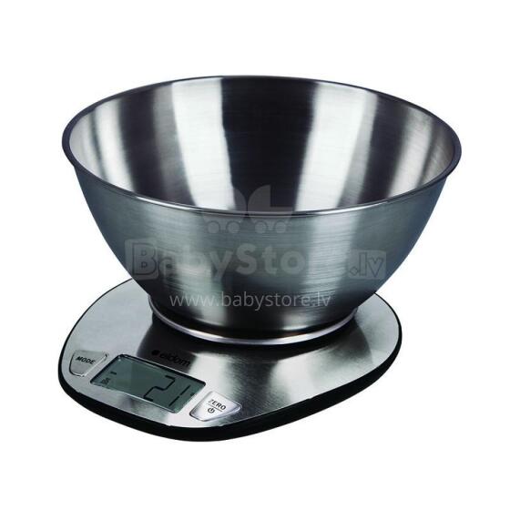 Electronic kitchen scale with a bowl ELDOM WK320S, steel