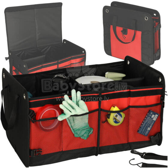Ikonka Art.KX3103 Automašīnas bagāžnieka organizatoriskā soma 58x37x32