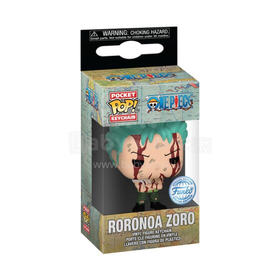 FUNKO POP! Брелок: One Piece - Roronoa Zoro, 10 см