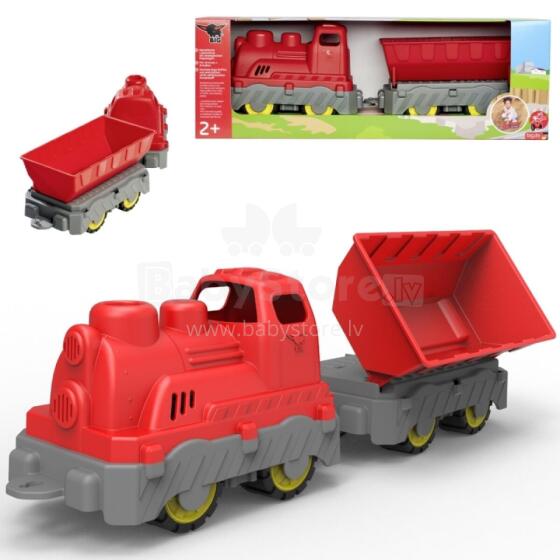 BIG Freight Train Wagon with Tipper Toy for Belt