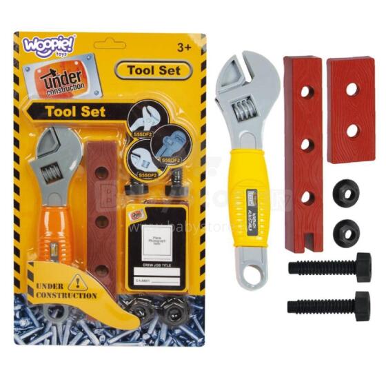 WOOPIE Little Handyman Tool Set Adjustable Wrench