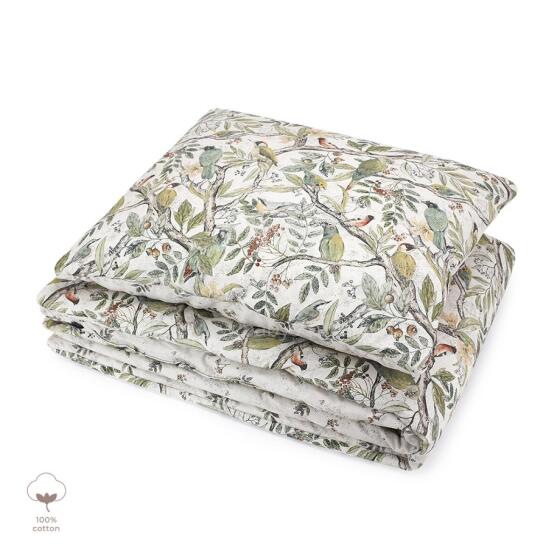 Makaszka  Bedding Set Сotton S 70x90/30x40cm Art.254548 Ornithology  High quality bed linen made from natural cotton