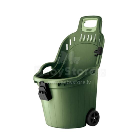 Ķerra Helpy Cart 50L 59,5x53x88,5cm zaļa
