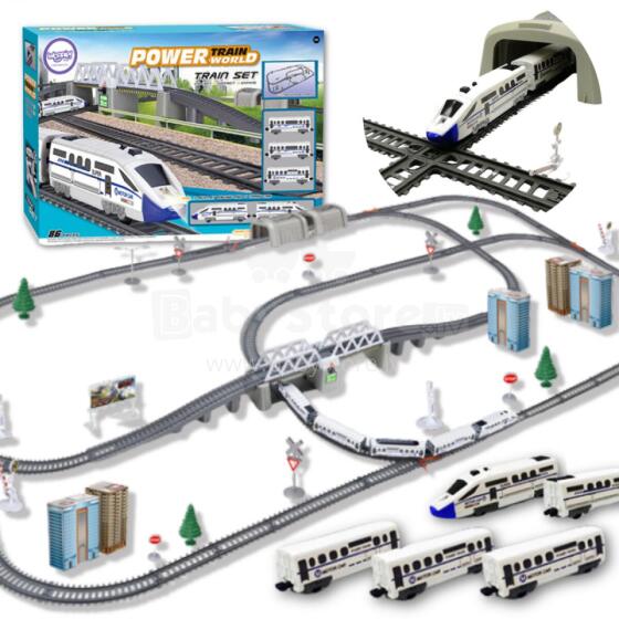 WOOPIE Electric Train Huge 914 cm Track Bridge Tunnel 86 pcs