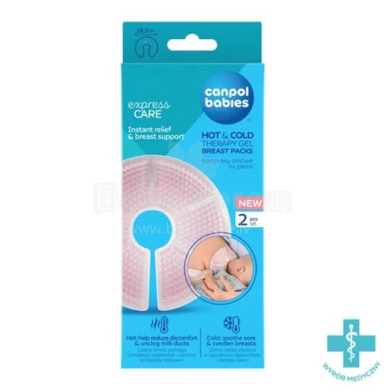 CANPOL 78/023 Gel Compresses for Breasts 2 pcs