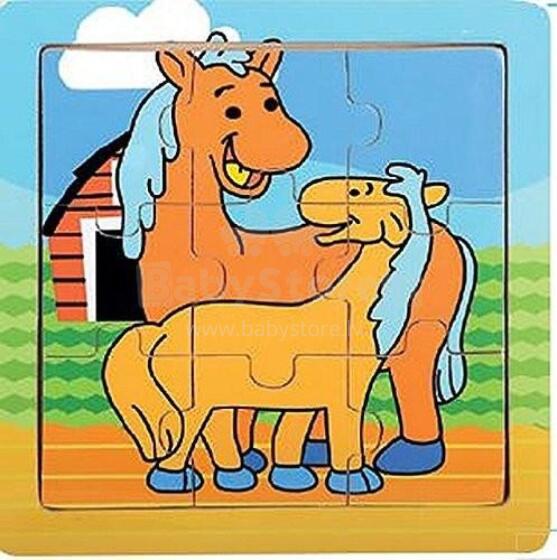 Koka puzle, Zirgi