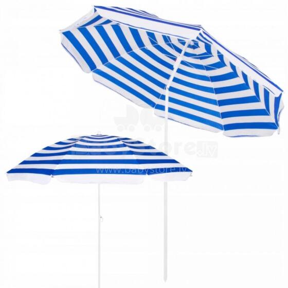 Beach Umbrella with Adjustable Height and Tilt Springos BU0008, 180 cm