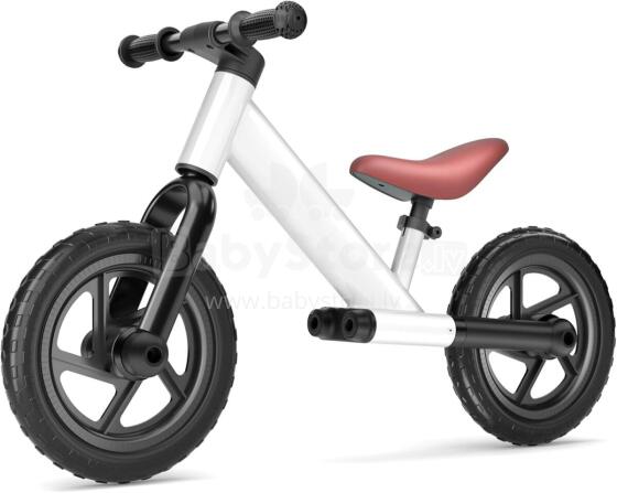 Zwoos Balance Bike Art.255173 White  Children's bicycle - runner with metal frame
