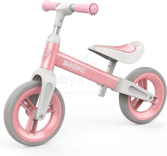 Mncylion Balance Bike Bobike Art.255176 Pink Children's bicycle - runner with metal frame