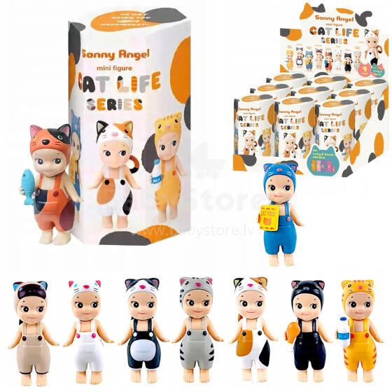 FIGURKA SONNY ANGEL CAT LIFE