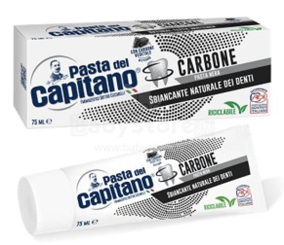 Зуб.паста Del Capitano Charcoal 75мл