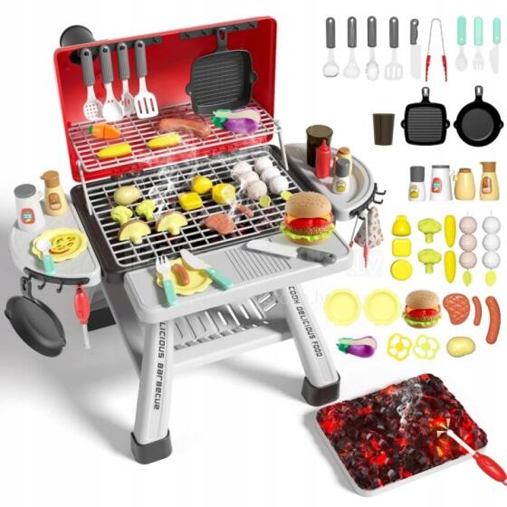 WOOPIE Grill Barbecue Interactive Garden Kitchen LED Pair XL Set 41 pcs.