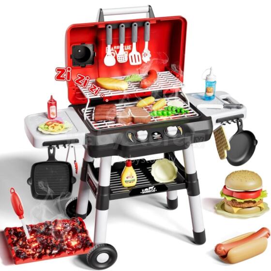 WOOPIE Grill Barbecue Interactive Garden Kitchen LED XL Set 31 pcs
