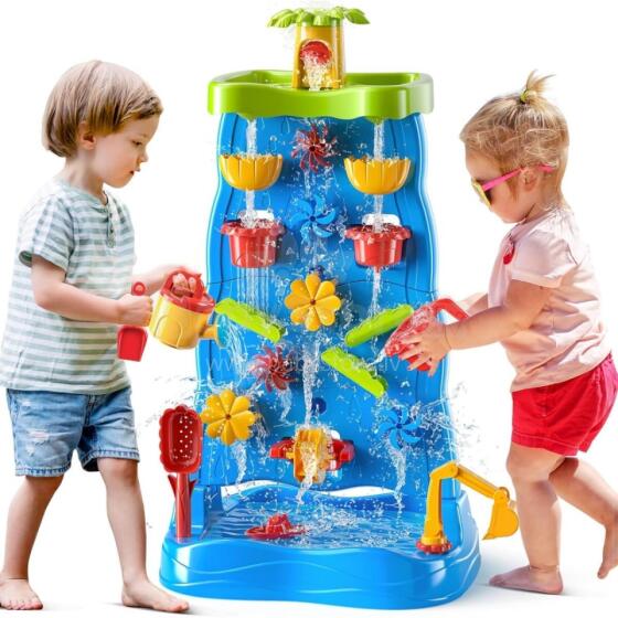 WOOPIE Waterfall XXL Water Wall 2in1 Water Table