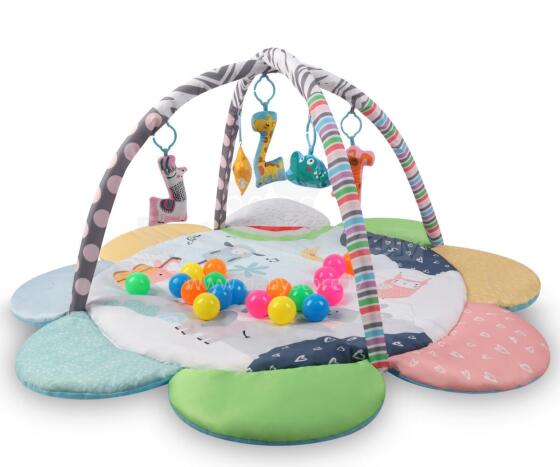 MILLY MALLY 6144 TinyMini JL639-2A 2-in-1 Educational Mat Flower Zoo