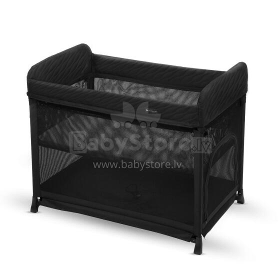 KINDERKRAFT travel baby cot MOON DREAM, black, KLMODR00BLK3000