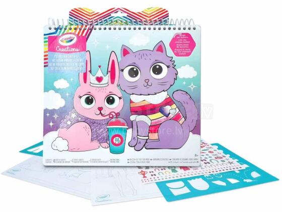 CRAYOLA coloring kit Pets Fashion Sketch, 04-1173