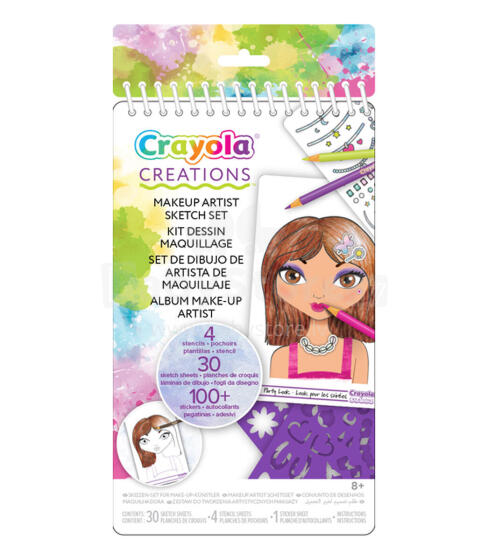 CRAYOLA coloring kit Make-up Sketch, 04-1055