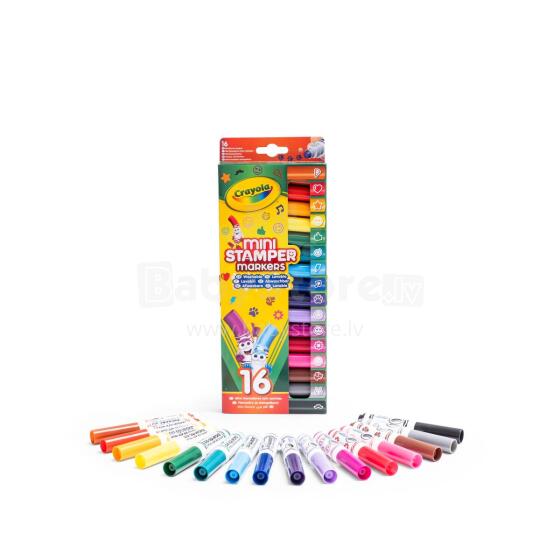 CRAYOLA Mini Stamper With Emoji Tips, 58-8741