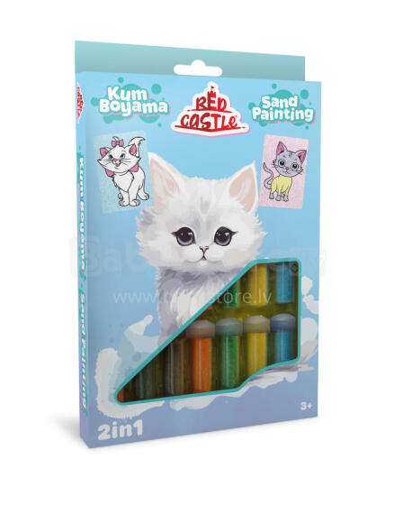 Red Castle Sand Art Set 2in1, Cat