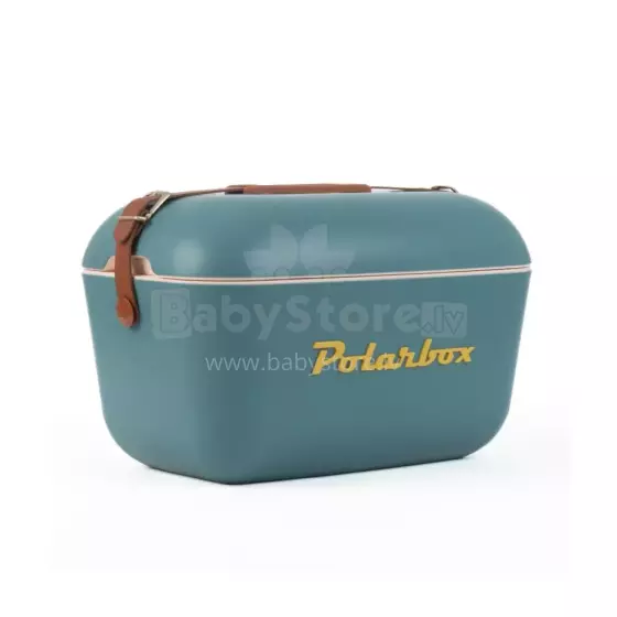 Polarbox Cool Box Retro Cooler Art.255941 Turquoise Camping Refrigerator 12L