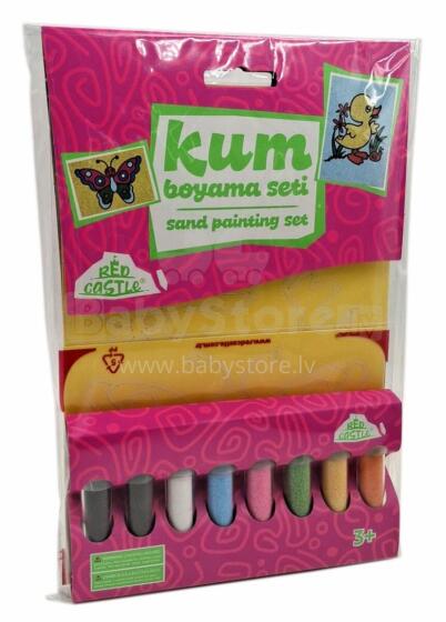 Red Castle Creative Sand Set, Butterfly and Duck