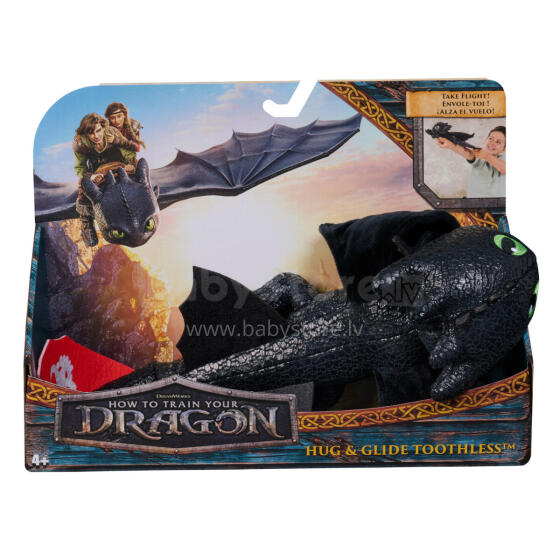 DRAGONS plush toy Toothless 30 cm