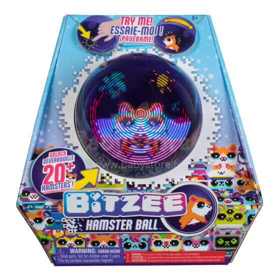 BITZEE Interactive Digital Pet Bitzee Hamster Ball