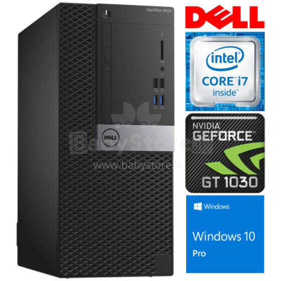 DELL 5050 MT i7-7700 16GB 1TB GT1030 2GB WIN10Pro