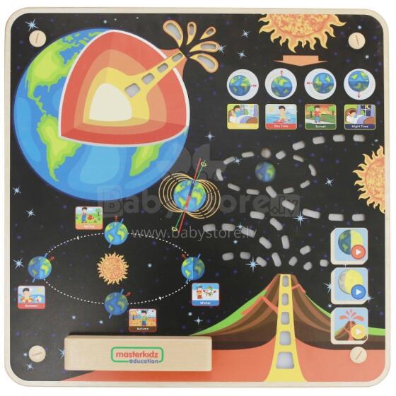 MASTERKIDZ Educational Board Earth Montessori